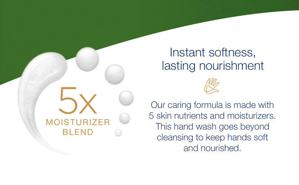 Dove 2X Eco Refill Moisturising Hand Wash Refreshing Care Cucumber & Green Tea Scent 500ml – Gentle Cleansing for Soft, Fresh