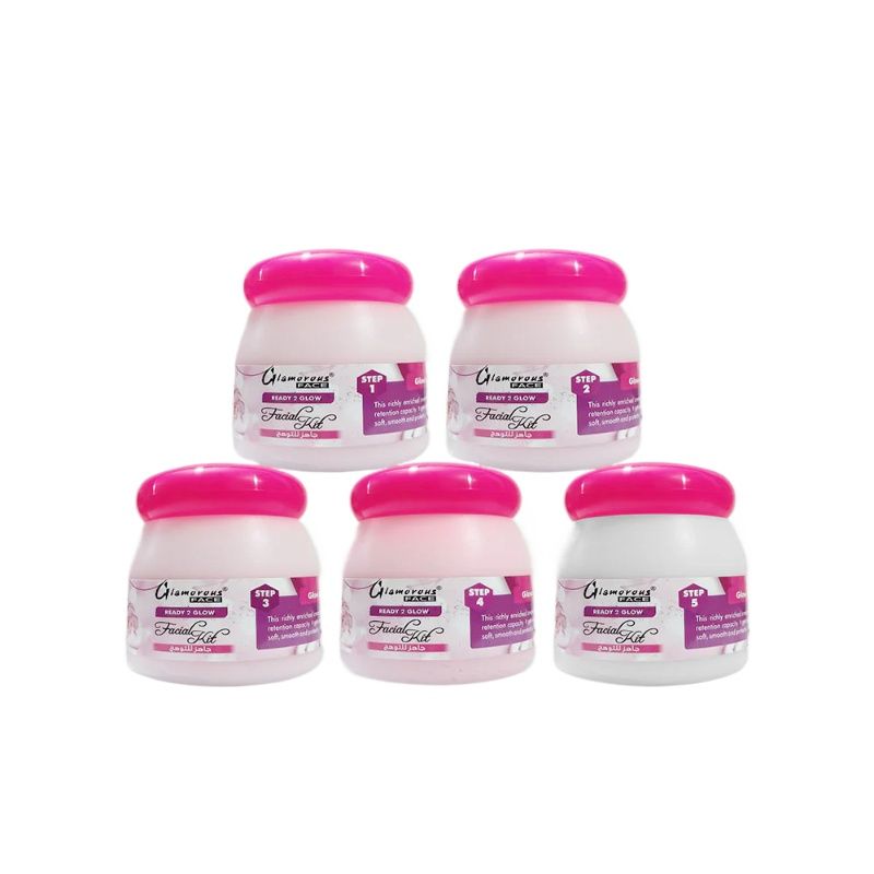 Glamorous Face 5 In 1 Ready 2 Glow Facial Kit