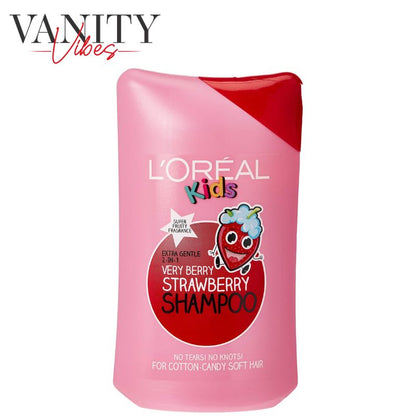 Loreal Paris Kids Extra Gentle 2in1 Shampoo Very Berry Strawberry 250ml