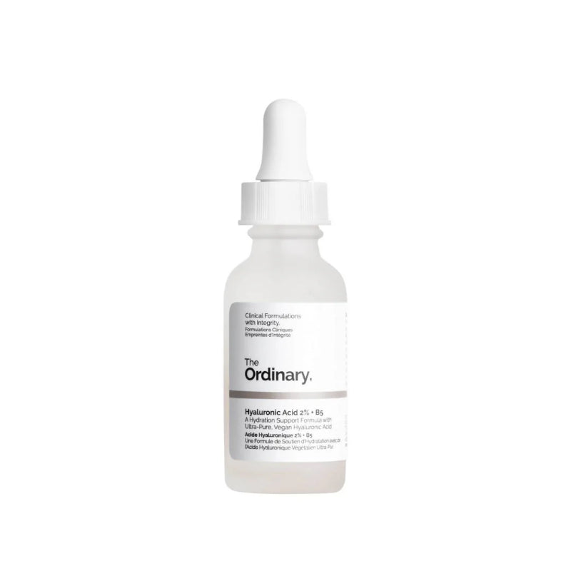 The Ordinary Hyaluronic Acid 2% + B5 Serum 30 ml Deep Hydration & Skin Moisturizing (K Beauty)