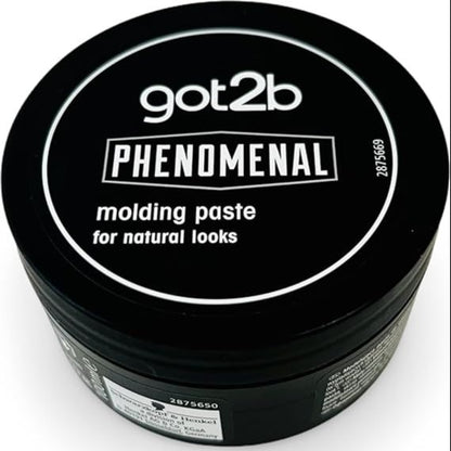 Schwarzkopf Got2b Phenomenal Moulding Paste 100ml Strong Hold & Flexible Styling