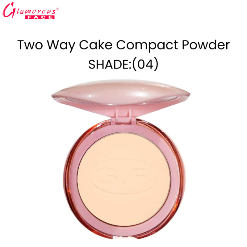 Glamorous Face Two Way Cake Compact Powder (Shade:04)