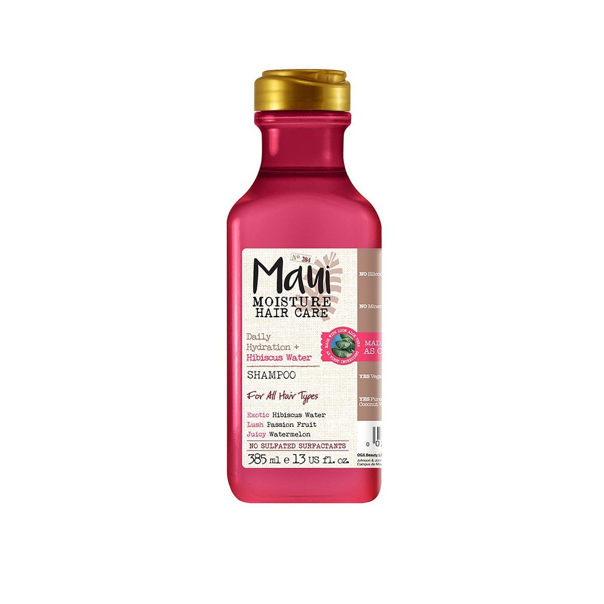 Maui Moisture Hibiscus Water Shampoo 385ml