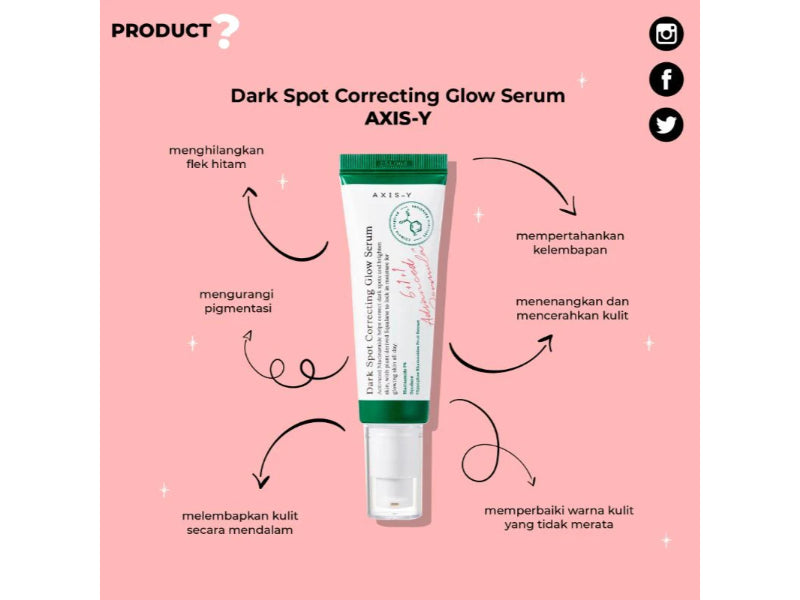 AXIS-Y - Dark Spot Correcting Glow Serum 50ml