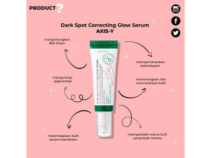 AXIS-Y - Dark Spot Correcting Glow Serum 50ml