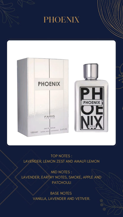 Faris Phoenix by Fariis 100ml EDP for Men & Women