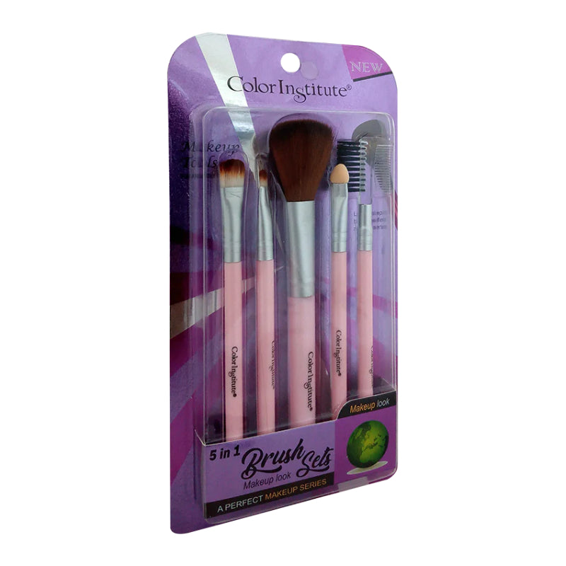 Color Institute 5 in 1 Brush Set (Purple)