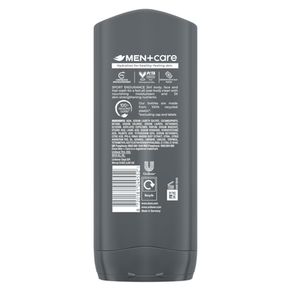 Dove Men+Care Sport Care 3-in-1 Endurance Body Face & Hair Wash 400ml