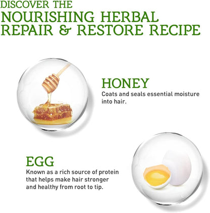 Vatika Naturals Honey & Egg Repair & Restore Oil Replacement 200ml