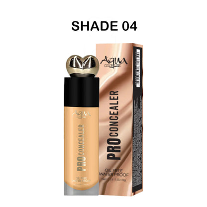 Aqua Color Line Pro Concealer Oil Free Waterproof Shade 04