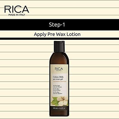Rica Cotton Milk Pre Wax Gel (250ml)