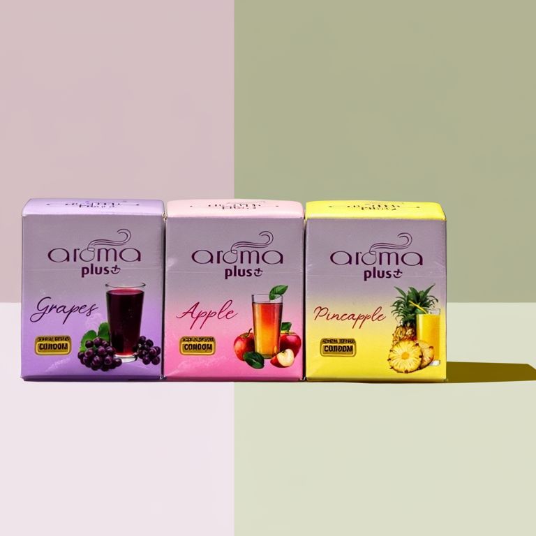 Inno Aroma plus Pack of 3 Pineapple Grapes Apple 9 pcs