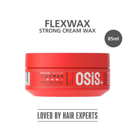 Schwarzkopf Osis+ Texture Flexwax Strong Cream Wax 85ml Strong Hold & Flexible Styling