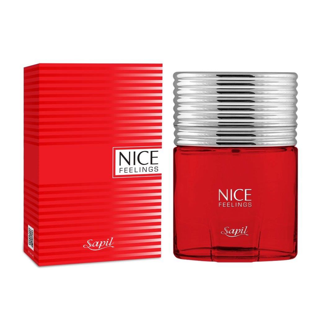Aris Perfumes Sapil Nice Feelings Red for Men EDT-75ml