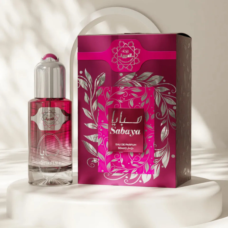 Al Arabia Sabaya Eau De Parfum 50ml – Long Lasting Luxury Floral Fragrance for Women, Fresh & Elegant Scent