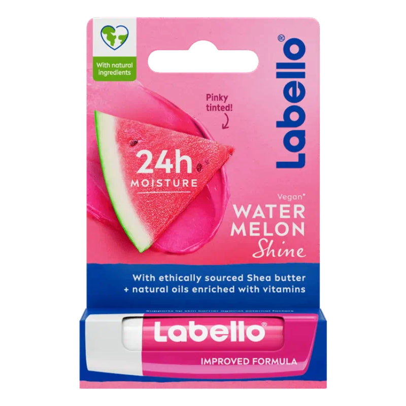 Labello 24H+ Moisture Watermelon Shine Lip Balm 4.8g