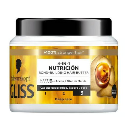Schwarzkopf Gliss 4-in-1 Nourishment Bond-Building Hair Butter 400ml