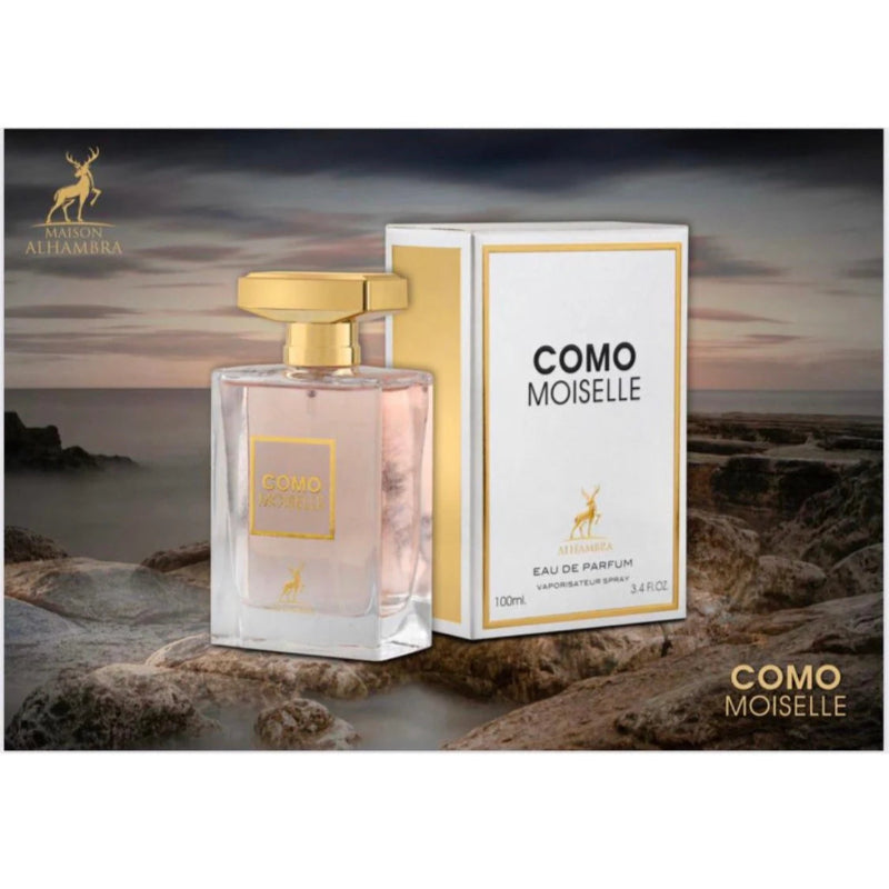 Maison Alhambra Como Moiselle Eau de Parfum for Women 100ml Long-Lasting Elegant Feminine Fragrance
