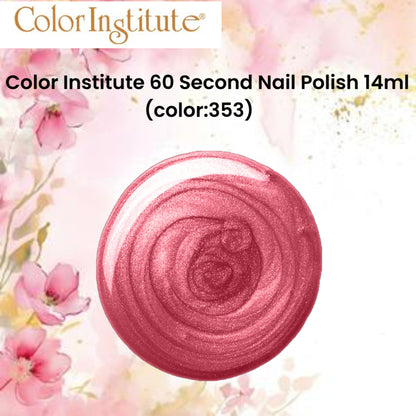 Color Institute 60 Second Nail Polish 14ml (color:353)