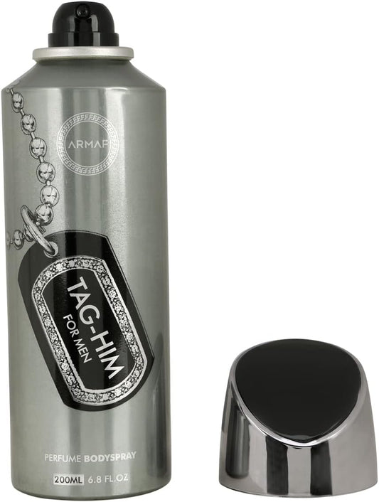 Armaf Tag Him Deodorant for men 200 ML body spray for men