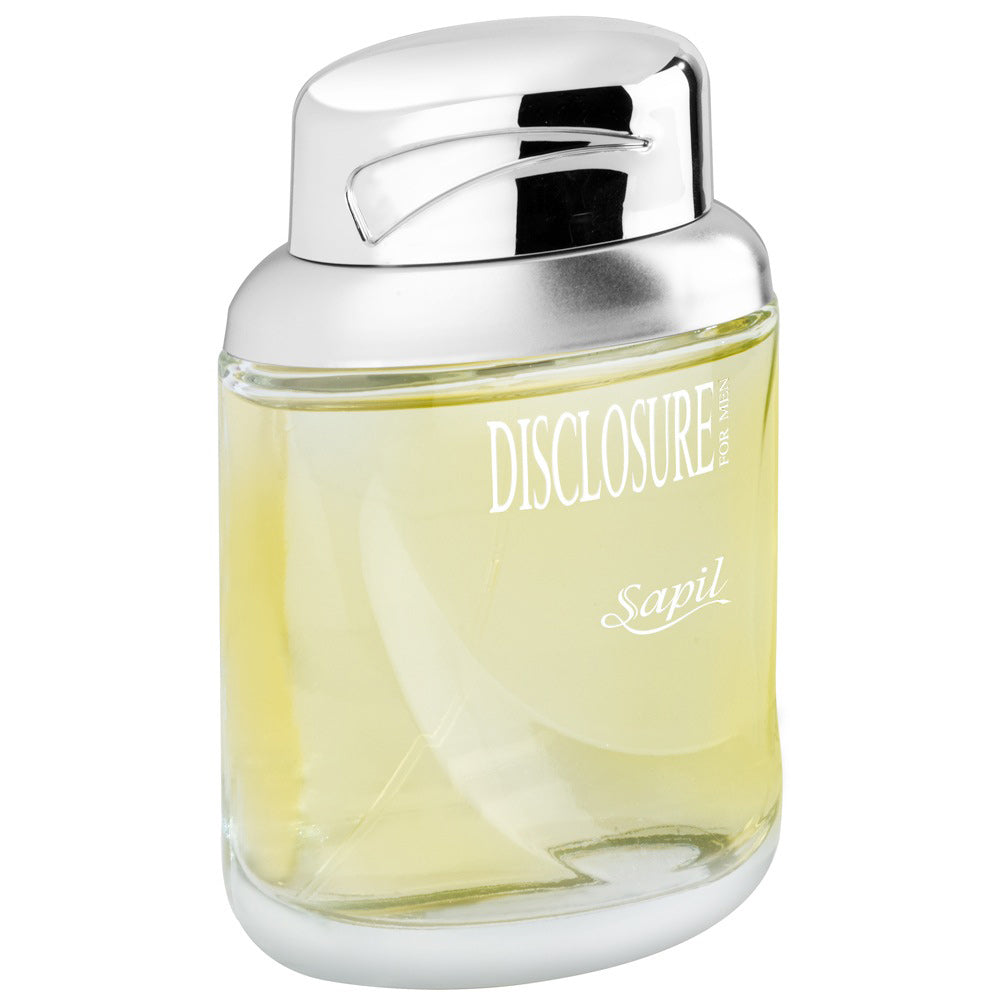 Sapil Disclosure Green Eau de Toilette for Men 100ml - Long Lasting Fresh Aquatic Woody Fragrance Perfume with All Day Confid