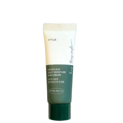 Anua Heartleaf Silky Moisture Sun Cream 10ml MINI