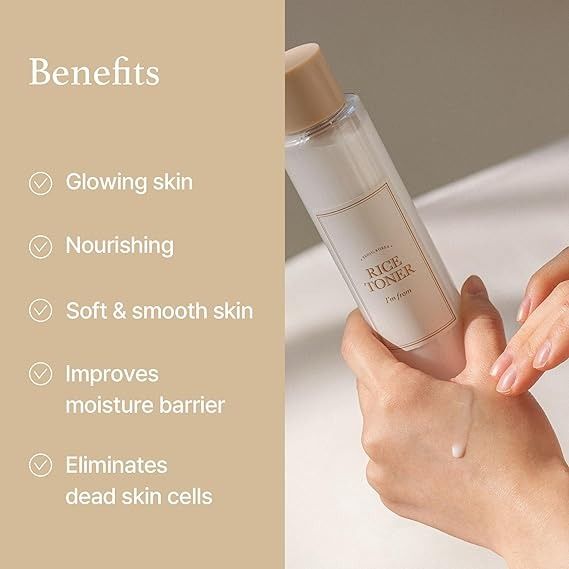 I’m From Rice Toner by Yeoju Korea 150 ml Brightening Hydration & Skin Tone Balance (K Beauty)