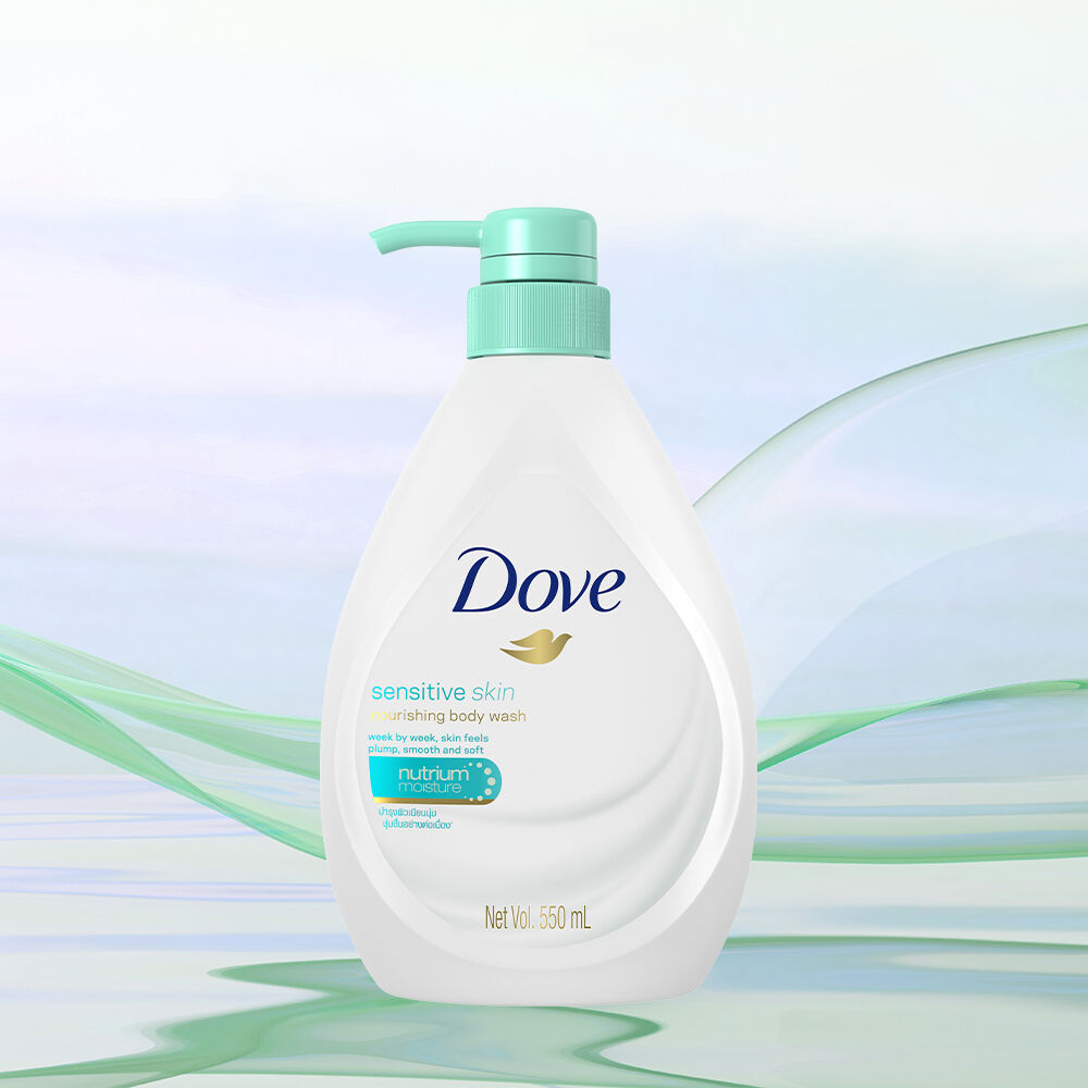 Dove Sensitive Skin Nourishing Body Wash 550ml