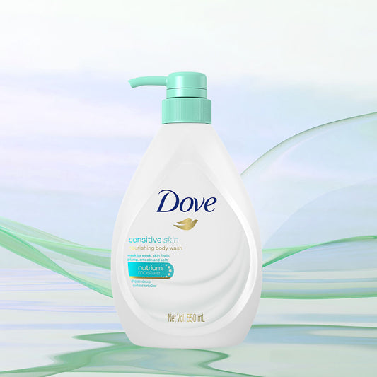 Dove Sensitive Skin Nourishing Body Wash 550ml