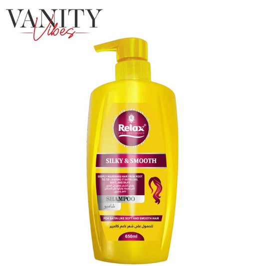 Relax Feel Confident Silky & Smooth Shampoo 650ml