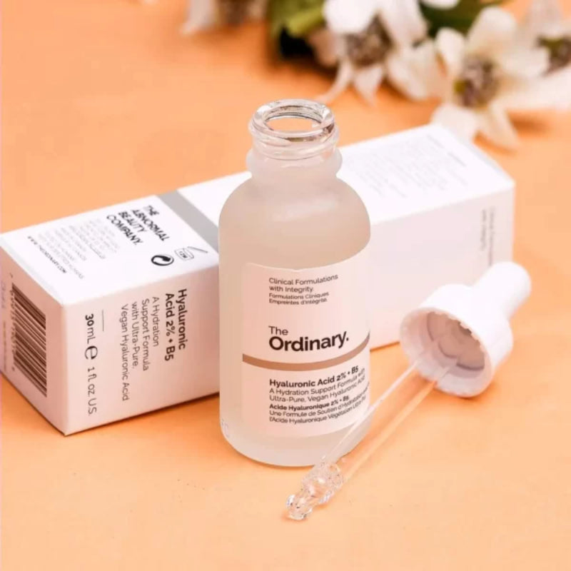 The Ordinary Hyaluronic Acid 2% + B5 Serum 30 ml Deep Hydration & Skin Moisturizing (K Beauty)
