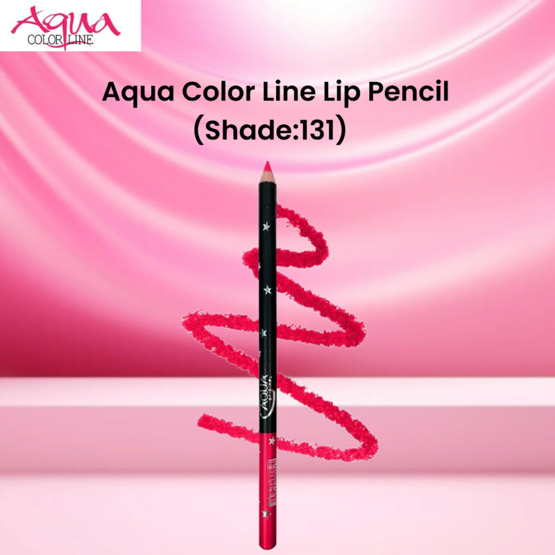 Aqua Color Line Lip Pencil (Shade:131)