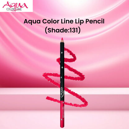 Aqua Color Line Lip Pencil (Shade:131)