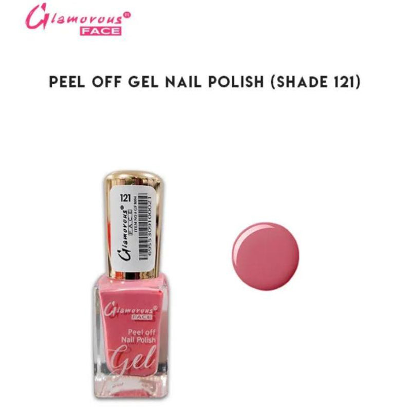 Glamorous Face Gel Peel Off Nail Polish (SHADE 121)