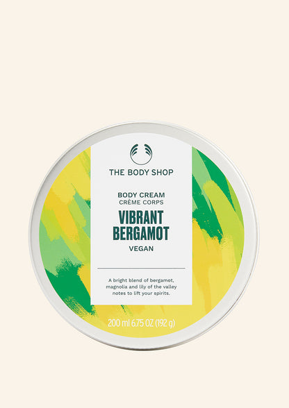 The Body Shop Vibrant Bergamot Body Cream (200ml)