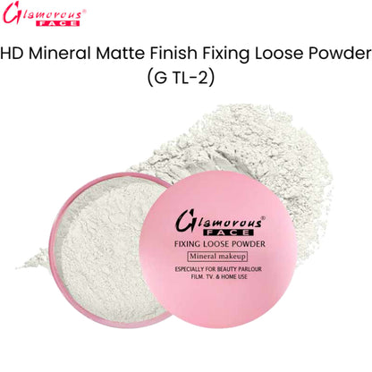 Glamorous Face HD Mineral Matte Finish Fixing Loose Powder (G TL-2)