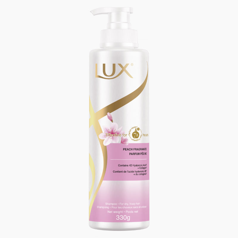 Lux Effective For 72 Hours Peach Fragrance Shampoo 330ml