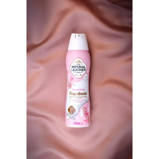Imperial Leather Pampering Foamburst Mallow & Cherry Blossom Gel To Foam Shower Gel 200ml