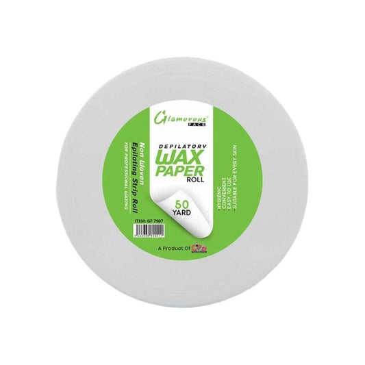 Glamorous Face Depilatory Wax Paper Roll (50 Yard)
