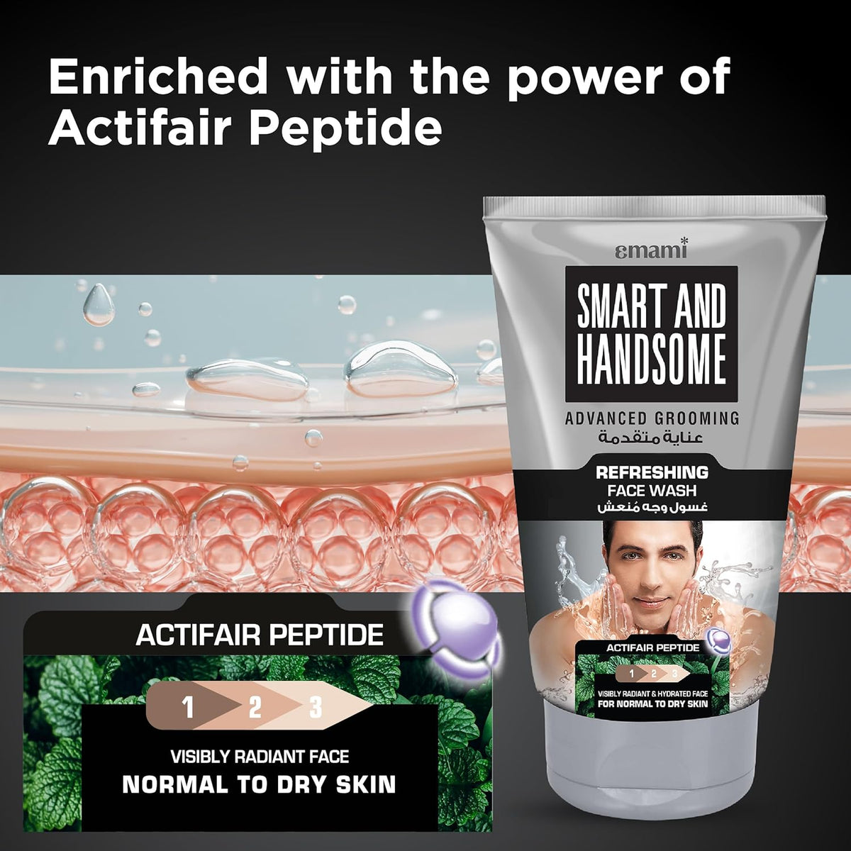 Emami Smart & Handsome Refreshing Face Wash