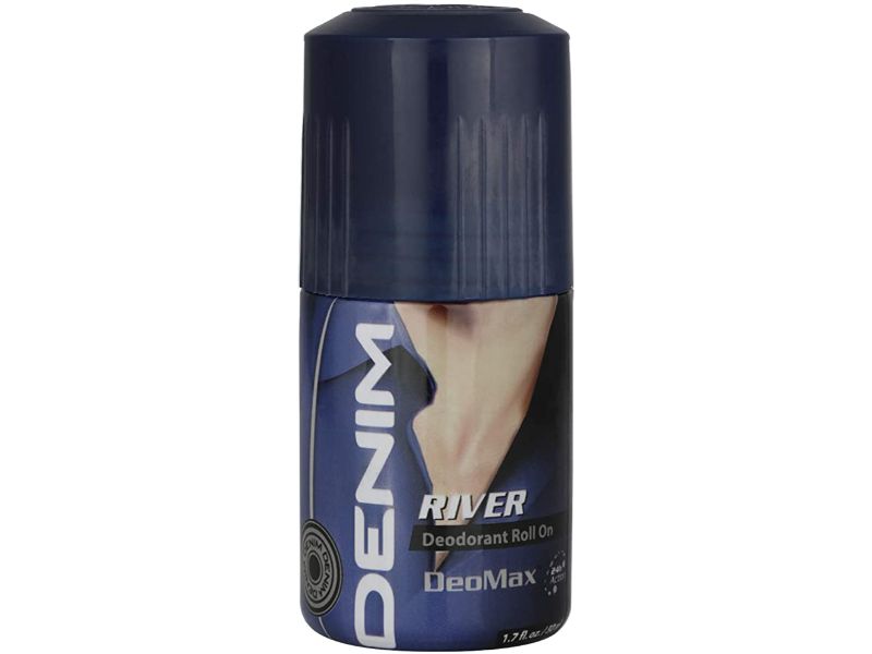 Aris Perfumes DENIM River Deodorant Roll On for Men, 50 ml