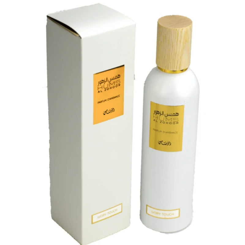 Hums Al Zuhoor by Rasasi Ivory Touch Air Freshener 250ml