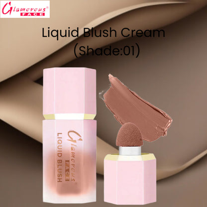 Glamorous Face Liquid Blush Cream (Shade:01)