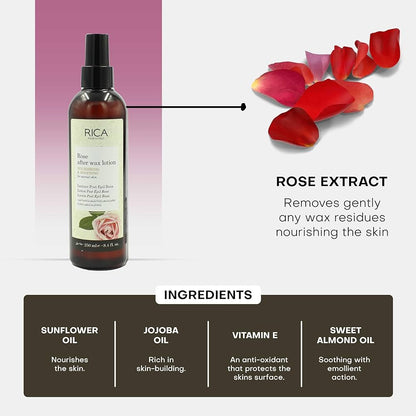 Rica Rose After Wax Lotion Of 250 ml