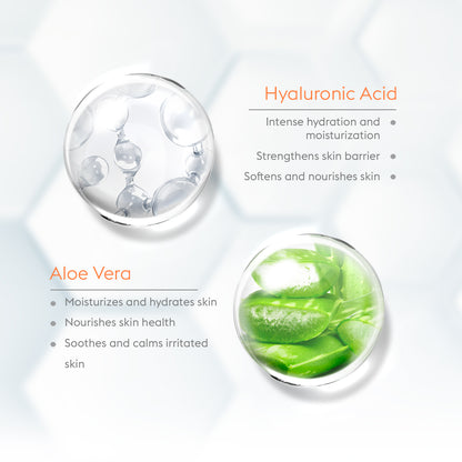 VLCC Hydra Nourish Serum Face Wash with Hyaluronic Acid Serum & Aloe Vera 150ml