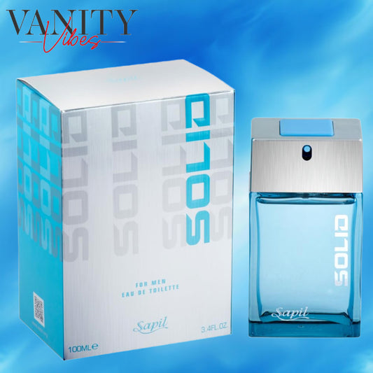 Solid Silver By Sapil Eau de Toilette 100ml For Men