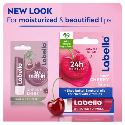 Labello 24H+ Moisture Cherry Shine Lip Balm 4.8g