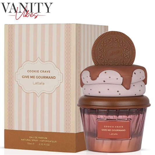 Cookie Crave Give Me Gourmand By Lattafa Eau de Parfum 75ml For Men & Women
