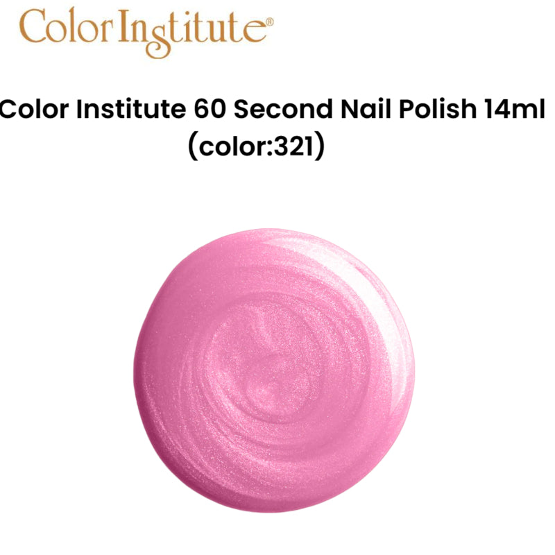 Color Institute 60 Second Nail Polish 14ml (color:321)