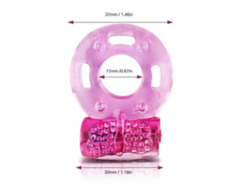 INNO Feel Butterfly Ring powerful, wireless with easy button control condoms